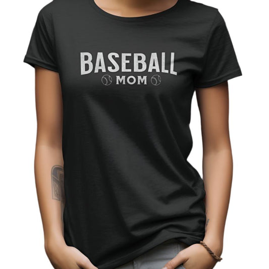 "Baseball Mom" T-Shirt - Diva Family Threads