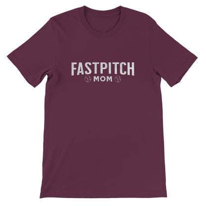 proud fastpitch mom tee 1 Mom Dad Diva Family Threads