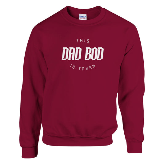 "This Dad Bod is Taken" Classic Unisex Crewneck Sweatshirt | Gildan® 18000 - Diva Family Threads