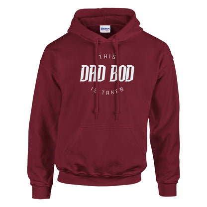 "This Dad Bod is Taken" Classic Unisex Pullover Hoodie | Gildan® 18500 - Diva Family Threads