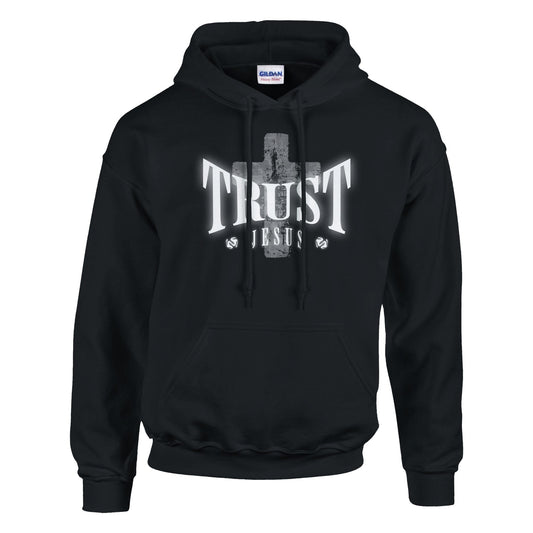 "Trust Jesus" Stylish T-shirt - Classic Unisex Pullover Hoodie - Diva Family Threads